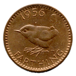 1956 farthing reverse