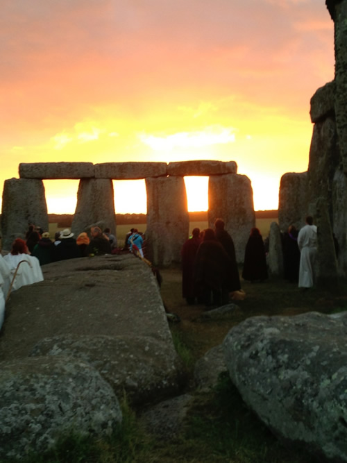 Stonehenge Midsummer sunrise